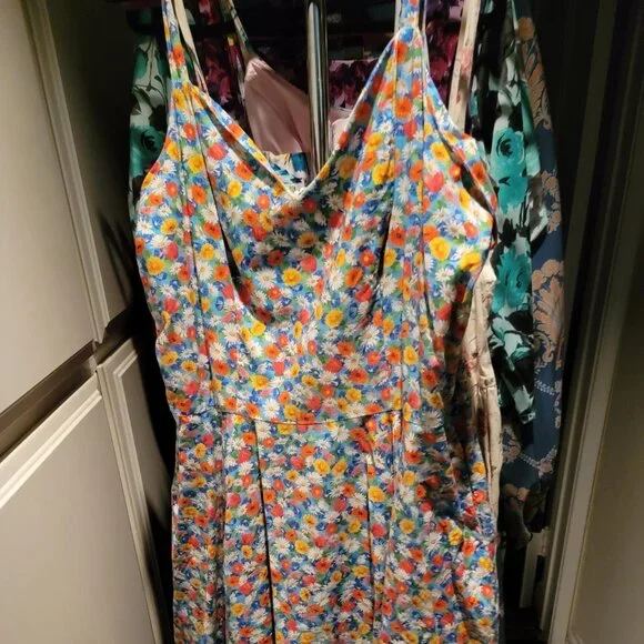 Bernie Dexter Gail Dress in floral 3x - Picture 2 of 7